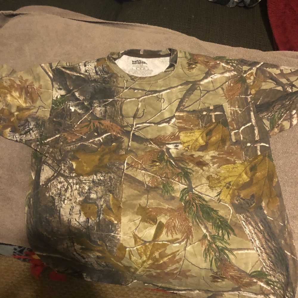 Russell Athletics Camo Shirt